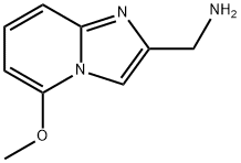 {5-methoxyimidazo[1,2-a]pyridin-2-yl}methanamine Struktur