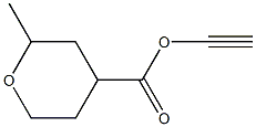 methyl 4-ethynyltetrahydro-2H-pyran-4-carboxylate Struktur