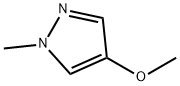 4-METHOXY-1-METHYL-1H-PYRAZOLE Struktur