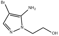 2-(5-AMINO-4-BROMO-1H-PYRAZOL-1-YL)ETHAN-1-OL Struktur