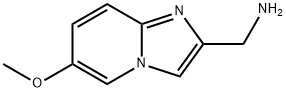 {6-methoxyimidazo[1,2-a]pyridin-2-yl}methanamine Struktur