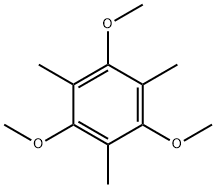 Benzene, 1,3,5-trimethoxy-2,4,6-trimethyl- Struktur