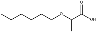 2-(hexyloxy)propanoic acid Struktur