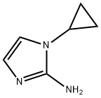 1-cyclopropyl-1H-imidazol-2-amine Struktur