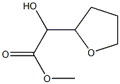 methyl 2-hydroxy-2-(oxolan-2-yl)acetate Struktur