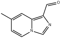 7-methylimidazo[1,5-a]pyridine-1-carbaldehyde Struktur