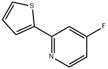 4-Fluoro-2-(2-thienyl)pyridine Struktur