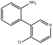 4-Chloro-3-(2-aminophenyl)pyridine Struktur