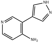 4-Amino-3-(pyrazol-4-yl)pyridine Struktur