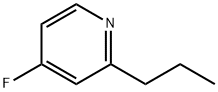 4-Fluoro-2-(n-propyl)pyridine Struktur