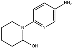 1-(5-AMINOPYRIDIN-2-YL)PIPERIDIN-2-OL Struktur