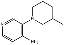 4-AMINO-3-(3-METHYLPIPERIDIN-1-YL)PYRIDINE Struktur