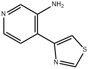 3-AMINO-4-(4-THIAZOLYL)PYRIDINE Struktur