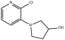 1-(2-CHLOROPYRIDIN-3-YL)PYRROLIDIN-3-OL Struktur