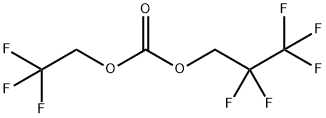 2,2,3,3,3-Pentafluoropropyl 2,2,2-trifluoroethyl carbonate Struktur