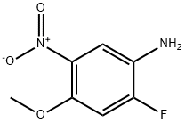 2-fluoro-4-methoxy-5-nitrophenylamine Struktur