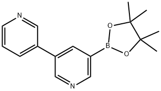 5-(3-Pyridyl)pyridine-3-boronic acid pinacol ester Struktur