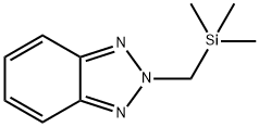 2-((TRIMETHYLSILYL)METHYL)-2H-BENZO[D][1,2,3]TRIAZOLE Struktur