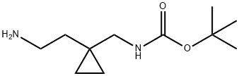 tert-butyl N-{[1-(2-aminoethyl)cyclopropyl]methyl}carbamate