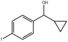 cyclopropyl(4-iodophenyl)methanol Struktur