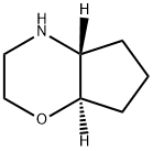 (4aR,7aR)-octahydrocyclopenta[b][1,4]oxazine Struktur