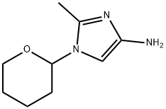 1-(Oxan-2-yl)-2-methylimidazol-4-amine Struktur