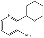 3-AMINO-2-(2-TETRAHYDROPYRANYL)PYRIDINE Struktur