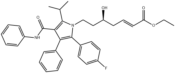 Atorvastatin Impurity 36 Struktur