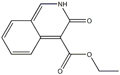 Ethyl 3-Oxo-2,3-dihydroisoquinoline-4-carboxylate Struktur