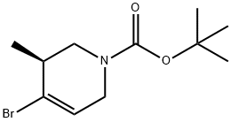 (3S)-1-benzyl-4-bromo-3-methyl-1,2,3,6-tetrahydropyridine Struktur