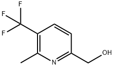 (6-Methyl-5-trifluoromethyl-pyridin-2-yl)-methanol Struktur