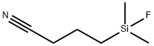 4-[fluoro(dimethyl)silyl]butanenitrile Struktur