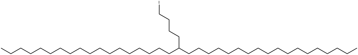 19-(4-iodobutyl)heptatriacontane Struktur