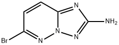 6-bromo-[1,2,4]triazolo[1,5-b]pyridazin-2-amine Struktur