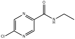 5-Chloro-N-ethylpyrazine-2-carboxamide Struktur