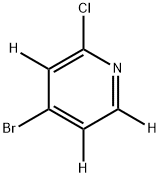 2-Chloro-4-bromopyridine-d3 Struktur