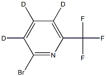 2-Bromo-6-(trifluoromethyl)pyridine-d3 Struktur