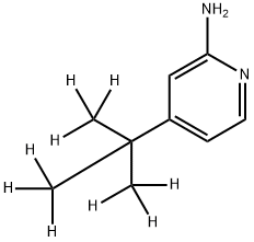 2-Amino-4-(tert-butyl-d9)-pyridine Struktur