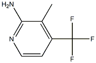 3-methyl-4-(trifluoromethyl)pyridin-2-amine Struktur