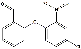 2-(4-chloro-2-nitrophenoxy)benzaldehyde Struktur