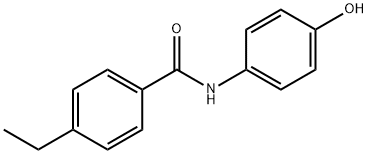 4-ethyl-N-(4-hydroxyphenyl)benzamide Struktur