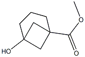 methyl 5-hydroxybicyclo[3.1.1]heptane-1-carboxylate Struktur