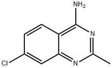 7-chloro-2-methylquinazolin-4-amine Struktur