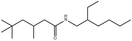 N-(2-ethylhexyl)-3,5,5-trimethylhexanamide Struktur