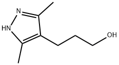 3,5-dimethyl-1H-Pyrazole-4-propanol Struktur