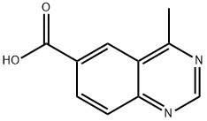 4-methylquinazoline-6-carboxylic acid Struktur