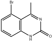 5-bromo-4-methylquinazolin-2-ol Struktur