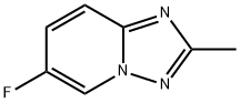 6-fluoro-2-methyl-[1,2,4]triazolo[1,5-a]pyridine Struktur