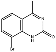 8-bromo-4-methylquinazolin-2-ol Struktur