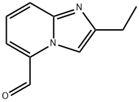 2-ethylimidazo[1,2-a]pyridine-5-carbaldehyde Struktur